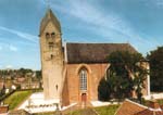 Scheefstand toren 2,611m. Torenrestauratie 1953-1958.