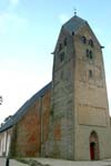 De toren gezien vanaf noord-west-zijde