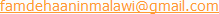 famdehaaninmalawi bij gmail punt com